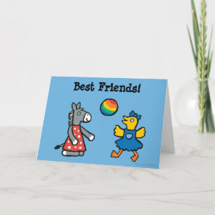 Carte Maisy à l'école maternelle avec des amis sur l'air