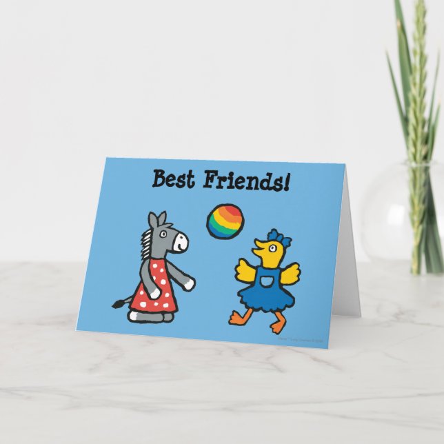 Carte Maisy à l'école maternelle avec des amis sur l'air (Devant)