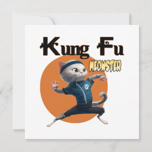 Carte Maître Kung Fu Meowster