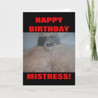 MAÎTRESSE DE JOYEUX ANNIVERSAIRE !