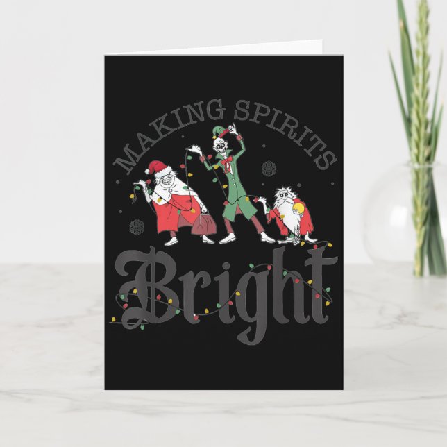 Carte Making Srits Bright Christmas Haunted Ghosts  (Devant)