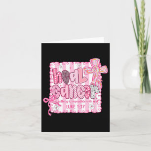 Carte Maladie Cancer Pour Rien N'Est Impossible Avec Die