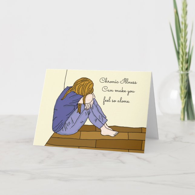 Carte Maladie Chronique, Tout seul, Je suis là pour vous (Devant)