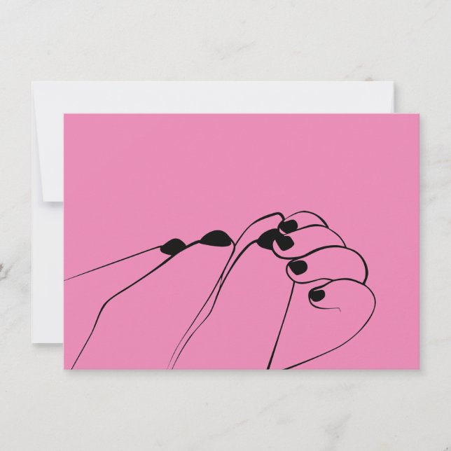 Carte Mâles de bébé monochrome (Devant)