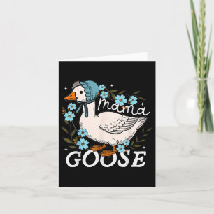 Carte Mama Goose Mommy Plaisanterie Amusante Maman Silly