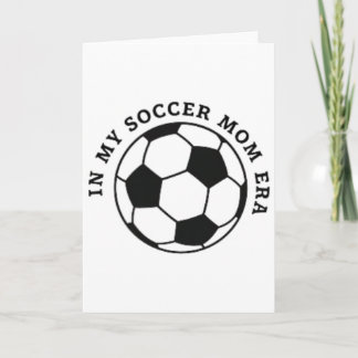 Carte Maman de footballeur jeunesse, Maman d'équipe Jour