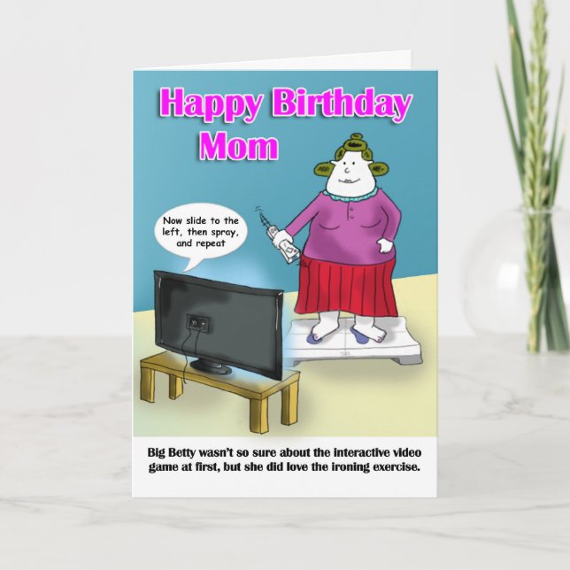 Carte Maman de joyeux anniversaire (Devant)