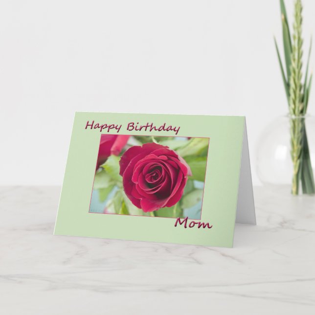 Carte Maman de joyeux anniversaire (Devant)