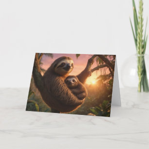 Carte Maman et la fellation des bébés