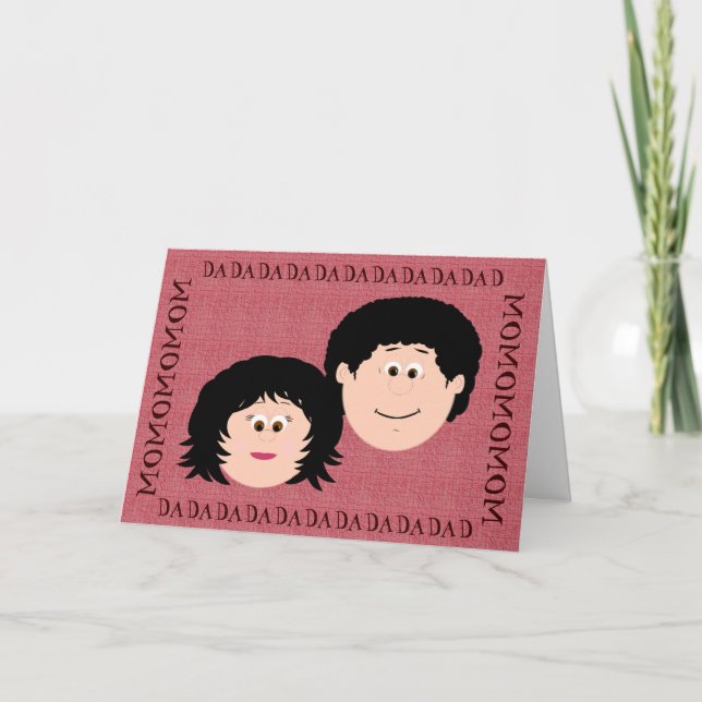 Carte Maman et papa (Devant)