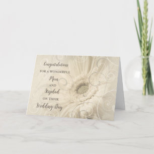 Carte Maman et Stepdad Félicitations pour le jour de mar