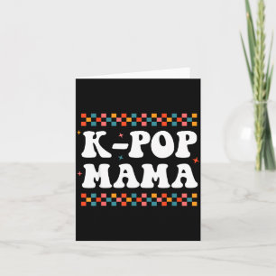 Carte Maman K-p Mignonne Drôle Musique K-p Drame Maman C