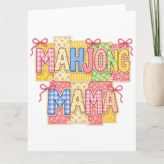 Carte Maman Mahjong