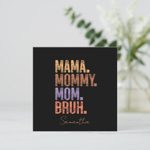 Carte Maman. Maman. Maman. Bruh