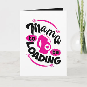 Carte Maman mignonne créant de l'art avec des mots