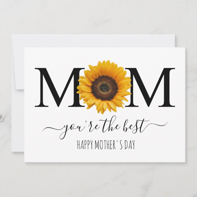 Carte Maman, tu es la meilleure fête des mères personnal (Devant)