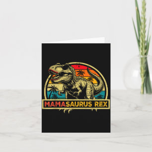 Carte Mamasaurus Rex Trex Dinosaure Maman Saurus Rex Fam