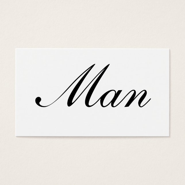 Carte man (Devant)