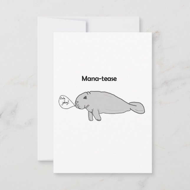 Carte Mana-tease (Devant)