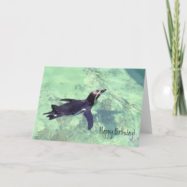 Carte Manchot (Devant)