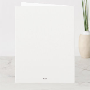 Carte "Manchot mignon"