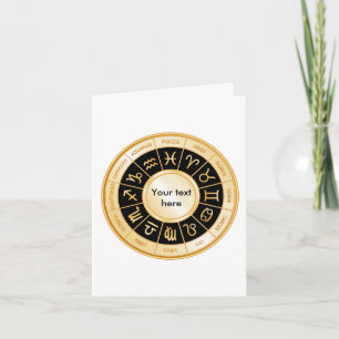 Carte Mandala d'horoscope