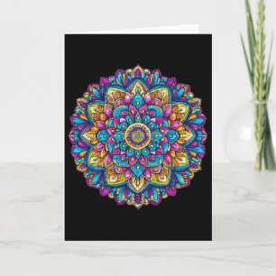Carte Mandalas Géométrie Sacrée Méditation