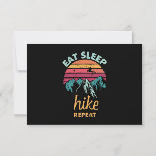 Carte Manger, Dormir, Marcher, Recommencer