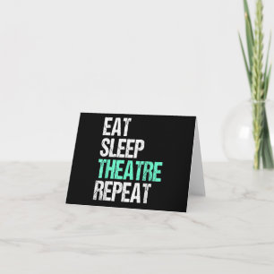 Carte Manger Théâtre du sommeil Répéter