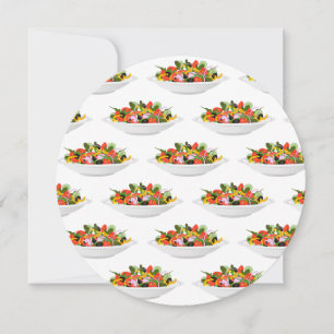 Carte Mangez plus de plantes frais motivation salade let