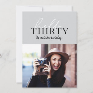 Carte Manuscrit moderne et 30ème photo géométrique