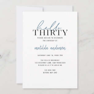 Carte Manuscrit moderne et trentième anniversaire
