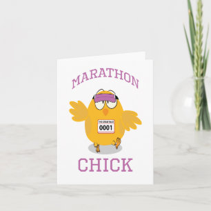 Carte Marathon Chick