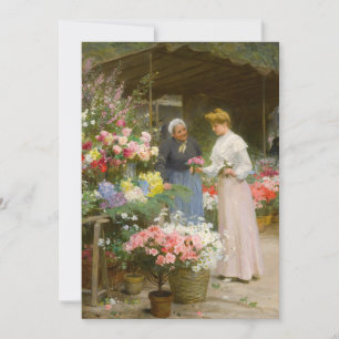 Carte Marché aux fleurs   Victor Gabriel Gilbert