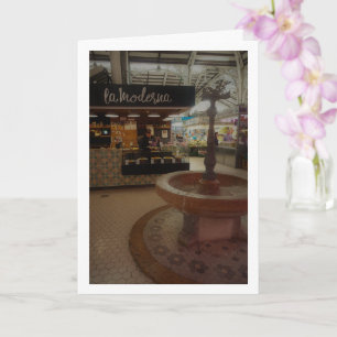 Carte Marché central de Valence, Espagne