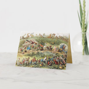 Carte Marche triomphale de l'Elfe Roi, Fées, Goblins