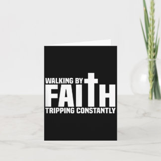 Carte Marcher Par La Foi Tripping Constamment Christian 