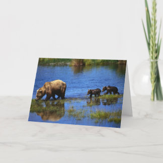 Carte Marcher sur le côté sauvage