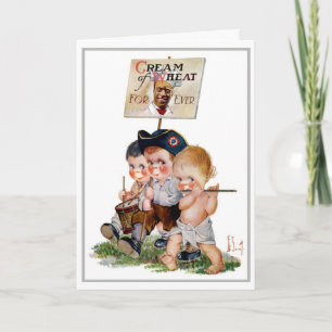 CARTE "MARCHING BAND" CRÈME DE BLÉ ET DE SALUT