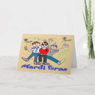Carte Mardi Gras