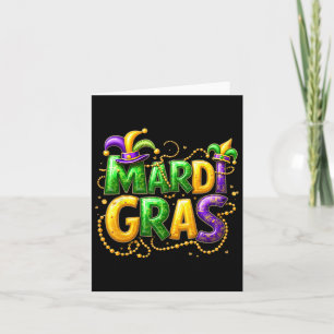 Carte Mardi Gras 2025 - Vêtements Pour Hommes Femmes