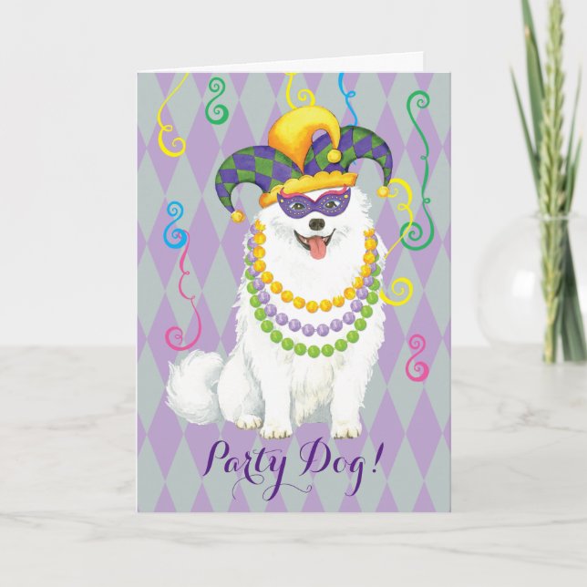 Carte Mardi Gras Eskie (Devant)