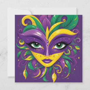 Carte Mardi Gras Mascarade