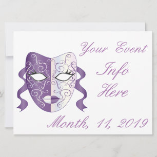Carte Mardi Gras Masque Thunder_Cove