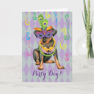 Carte Mardi gras Min pin