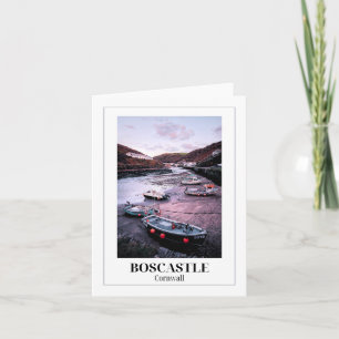 Carte Marée basse, Boscastle, Cornouailles