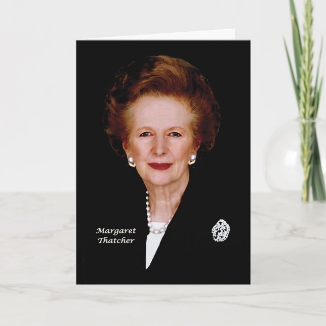 Carte Margaret Thatcher (Devant)