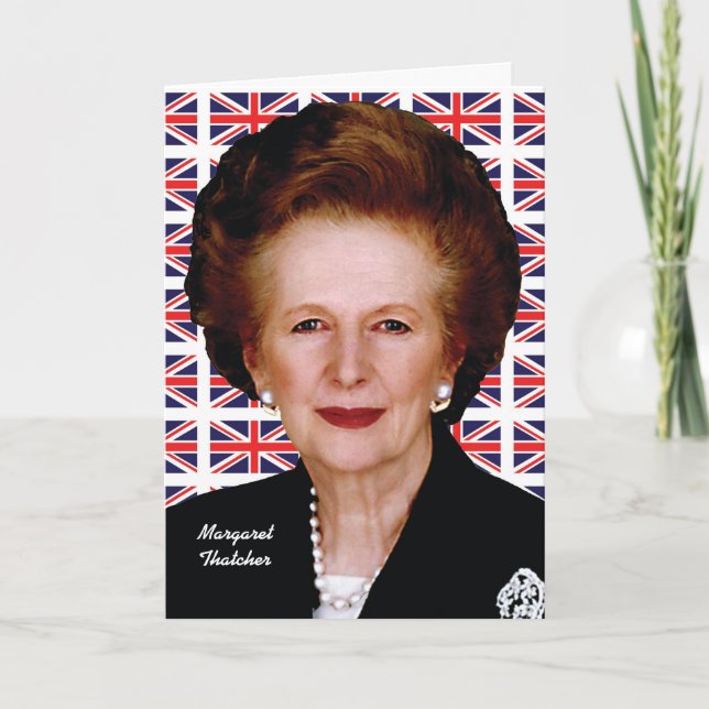 Carte Margaret Thatcher (Devant)