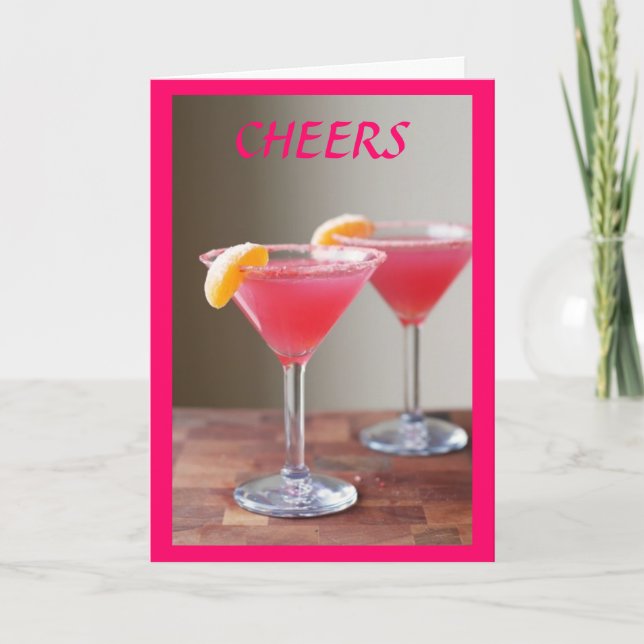 CARTE MARGARITA "40TH" BIRTHDAY WISHES (Devant)