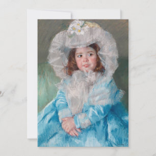 Carte Margot en bleu   Mary Cassatt